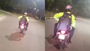 VÍDEO: Agente de trânsito é flagrado andando de moto sem capacete em Marabá